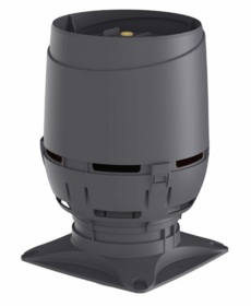 Ventiliacijos kaminėlis Vilpe 125S FLOW 250X250 pilkas 